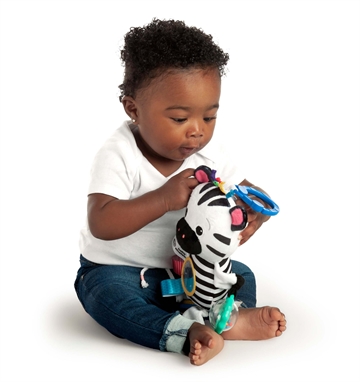 Baby Einstein Zen\'s Sensory Play Plys-aktivitetsdyr - aktivitetslegetøj til baby