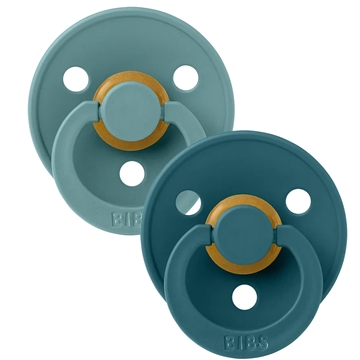 Bibs Sutter Colour Runde 2-pak Island Sea/Forest Lake