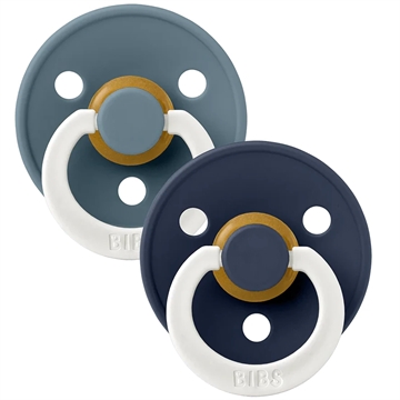 Bibs Sutter - Glow - Str. 2 - Petrol/Deep Space - 2-pak