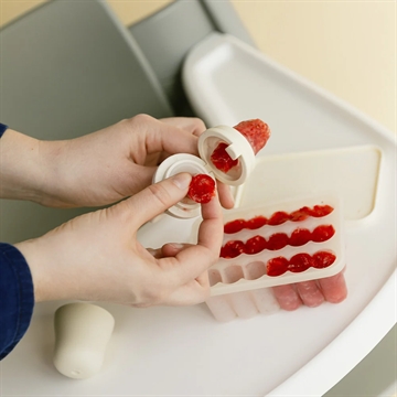 Bibs frysebakke babymad - Ivory