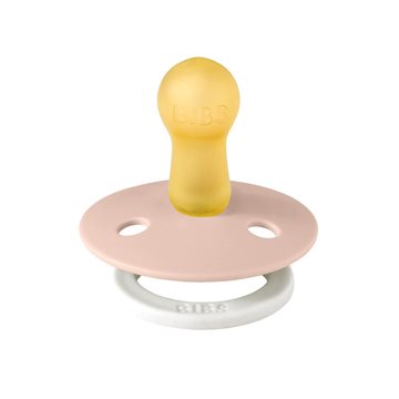 Bibs runde sutter Night - Blush & Vanilla - selvlysende sutter