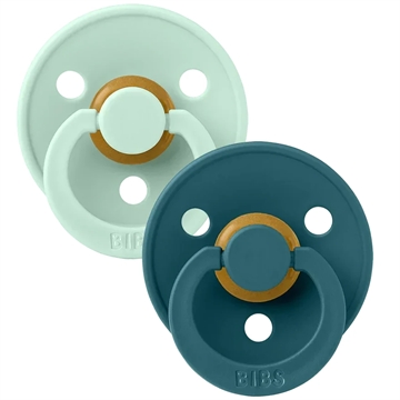 Bibs sutter - Str. 2 - Colour - 2-pak - Nordic Mint/Forest Lake