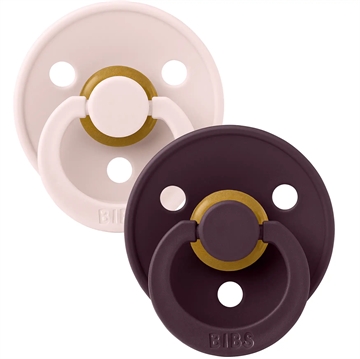 Bibs sutter - Str. 2 - Colour - 2-pak - Petal/Plum