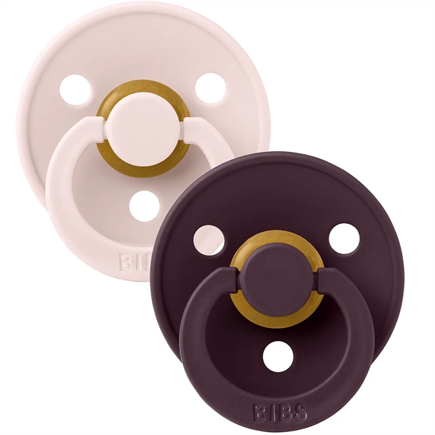 Bibs sutter - Str. 2 - Colour - 2-pak - Petal/Plum