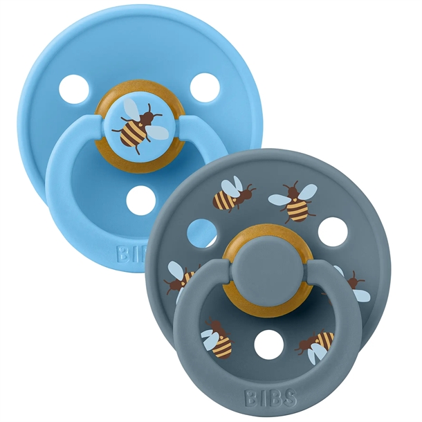 Bibs Sutter - str. 2 - Studio Colour - 2-pak - Bumblebee - Breeze/Petrol