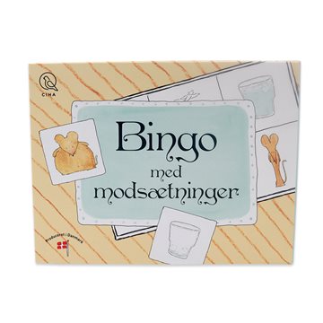 Bingo med modsætninger - Læringsspil for børn - Ciha