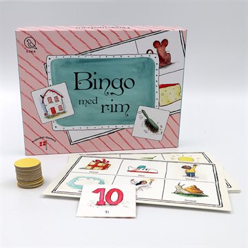 Bingo med rim - Læringsspil for børn