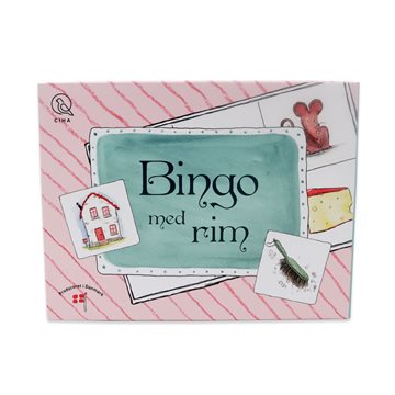 Bingo med rim - Læringsspil for børn