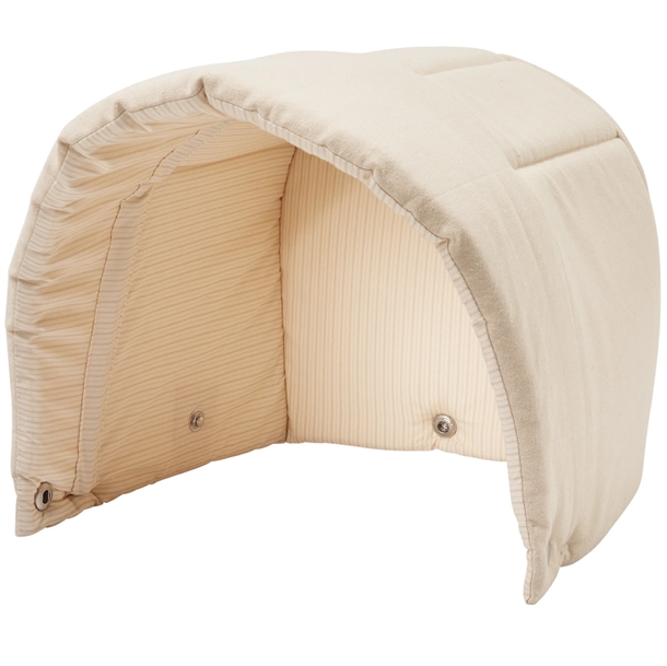 Copenhagen Colors kaleche til babylift - Cream/Cream Solid Stripe