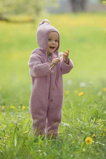 Engel Ulddragt Rosewood Melange - Hætte/ombuk