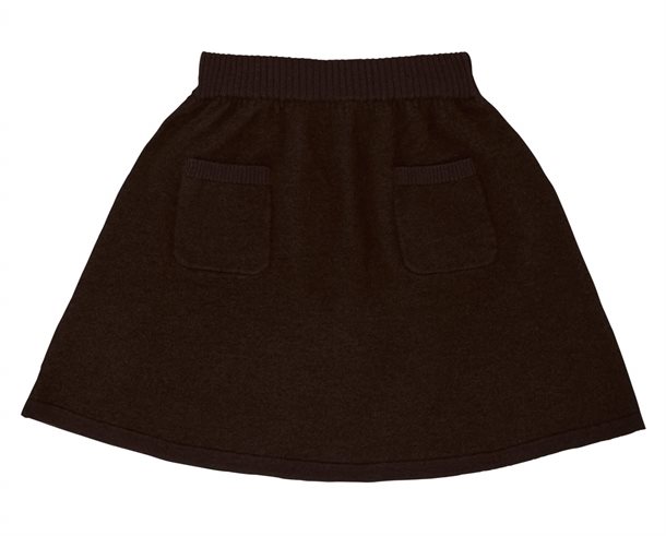 #2 - FUB Nederdel Feltet Skirt Walnut