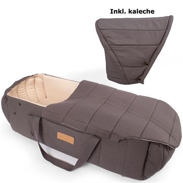 Filibabba Babylift - Frida 2.0 inkl. kaleche - Grey - samlet pakke med babylift og kaleche i grå