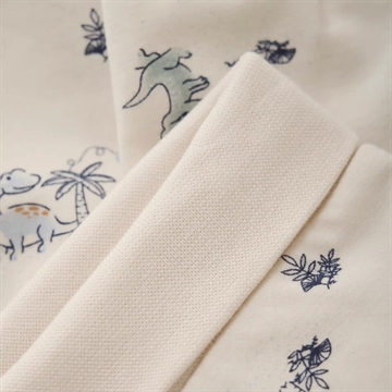 Fixoni bukser til præmatur - Zen Blue Dino print