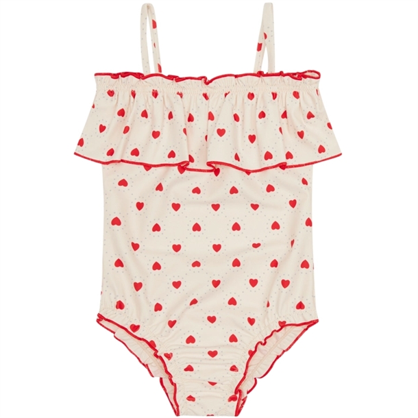Flöss Badedragt Lucy Swimsuit Rouge Heart