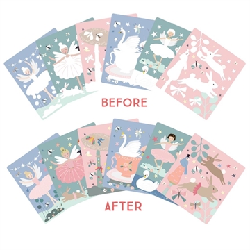 Floss & Rock vandmalebog - Fortryllet