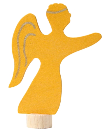 GRIMM's Dekorativ Figur - Gul Engel