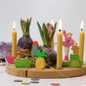 Grimms Fødselsdagsring - Stor - Natural