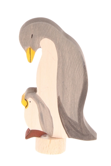 GRIMM's dekorativt tilbehør til års- og fødselsdagsringe - Pingvin 