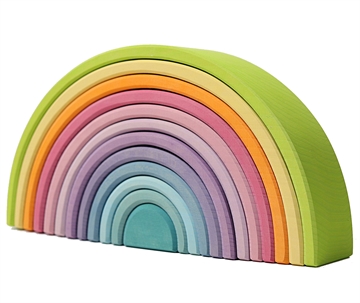 GRIMM's Regnbue Stor - Pastel - GRIMM's legetøj