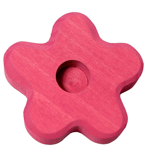 GRIMM'S Lysestage Pink Flower