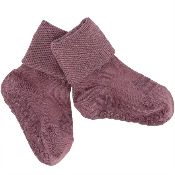 GoBabyGo Bambus Strømper - Misty Plum