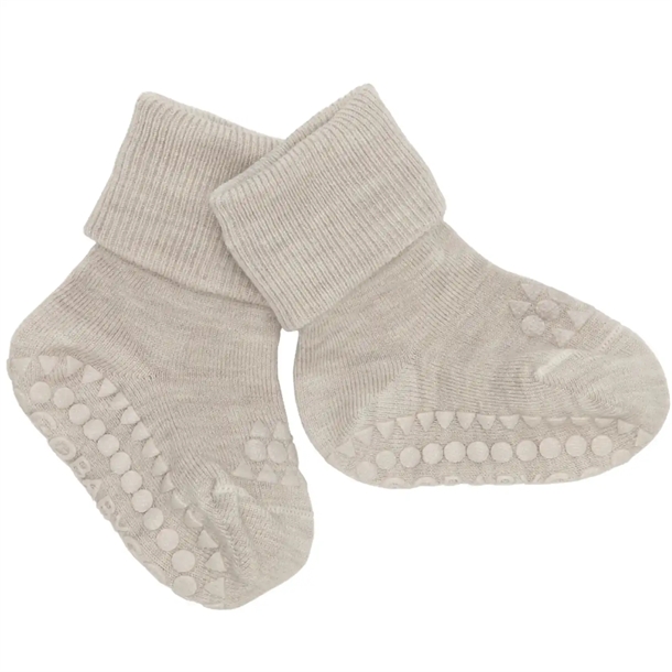 Gobabygo Strømper Uld Sand