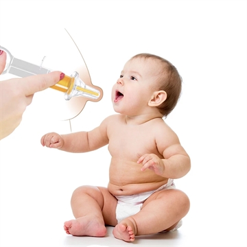 Haakaa Doseringssprøjte til baby - Feeding Syringe