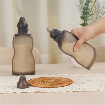 Haakaa flaskesut til silikoneposer - 2 stk.