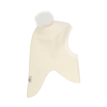 Huttelihut Elefanthue - Uld/bomuld - 2-lags - Alpaca kvaster - Tofu