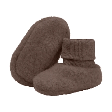 Huttelihut Futter - Uld - Brown Melange i brun