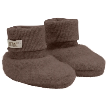 Huttelihut Futter - Uld - Brown Melange i brun