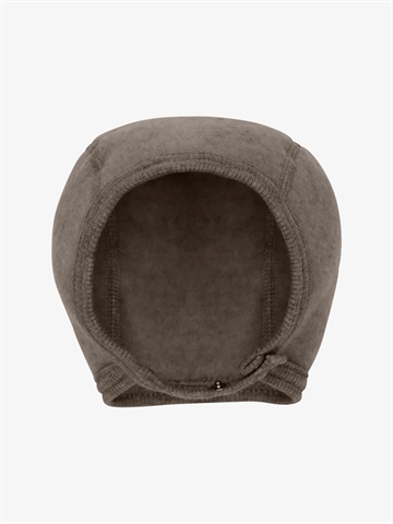 Huttelihut Hue - Bonnet Wool Fleece - Brown Melange