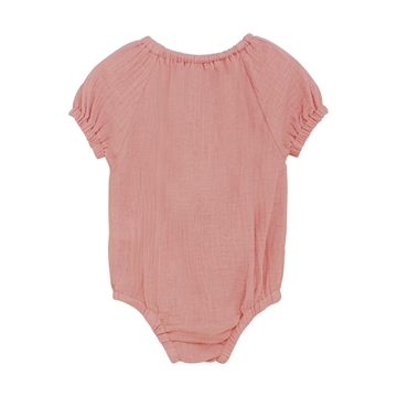 Huttelihut Romper - Muslin - Ash Rose
