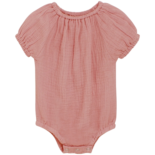 Huttelihut Romper - Muslin - Ash Rose