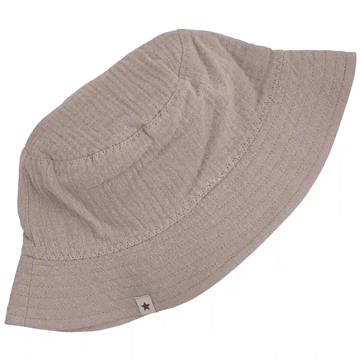 Huttelihut Solhat - Bøllehat - Muslin - Moon Rock - i beigebrun