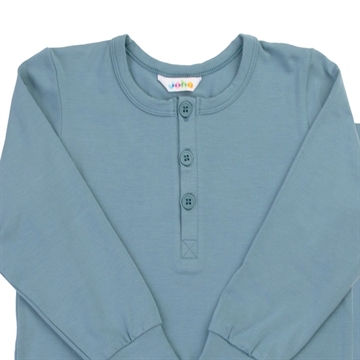 Joha Bambus Nattøj - Blå - lavet i blødt, økologisk bambus