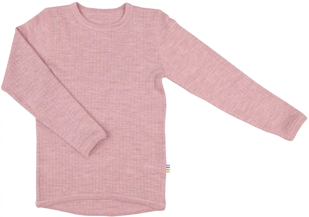 Joha Bluse Uld Rib Old Rose