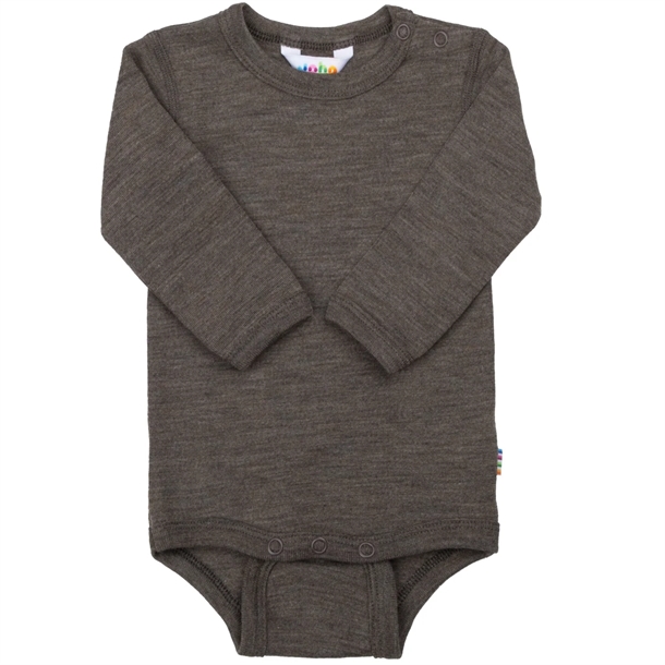 Joha Body - Uld/Silke Brown Melange i brun
