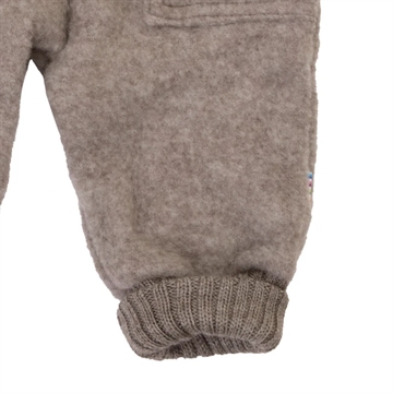 Joha Bukser - Uld - Sesam Melange i kraftig og blød uld