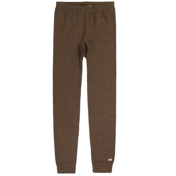 Joha Leggings - Uld - Brun