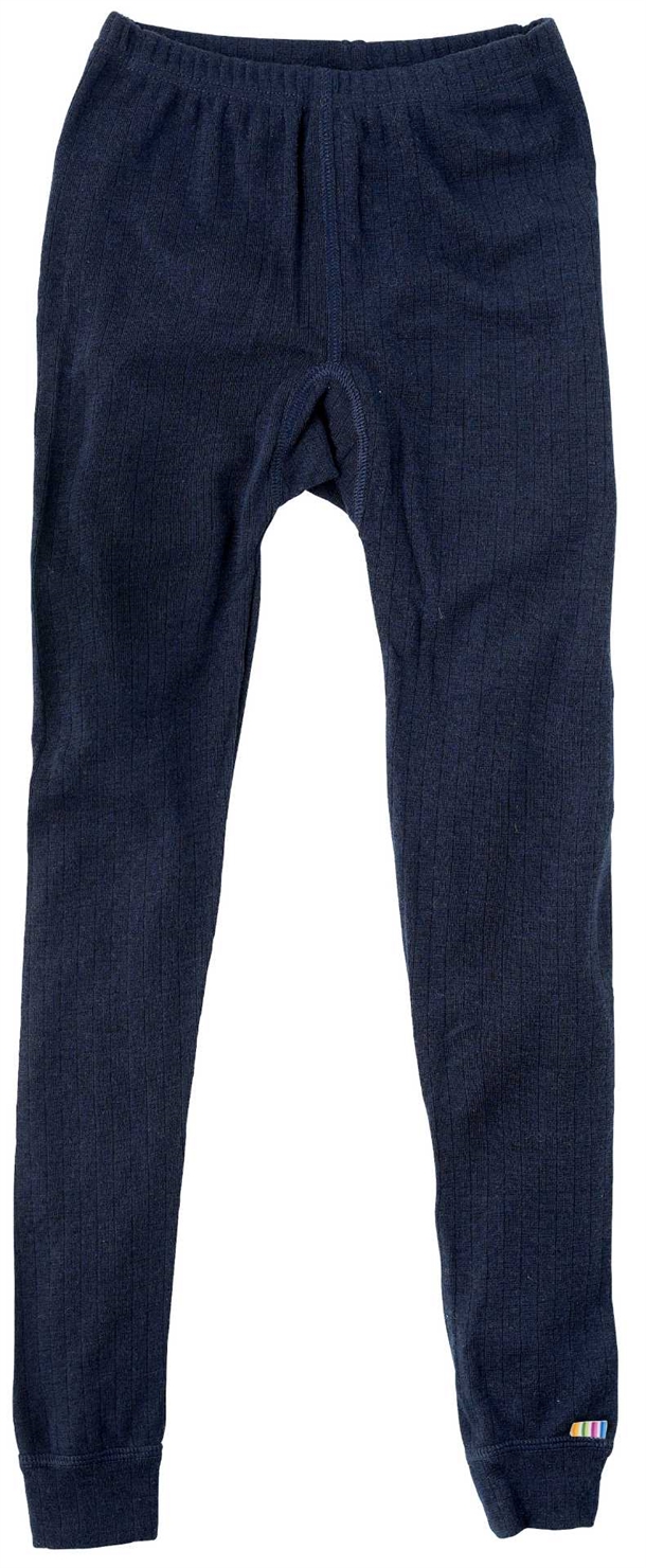 Joha Leggings Uld Rib - Marineblå