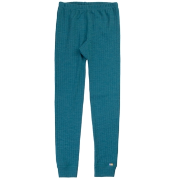 Joha Leggings - Uld - Turkis