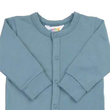 Joha Natdragt - Bambus - Blå - lavet i økologisk bambus