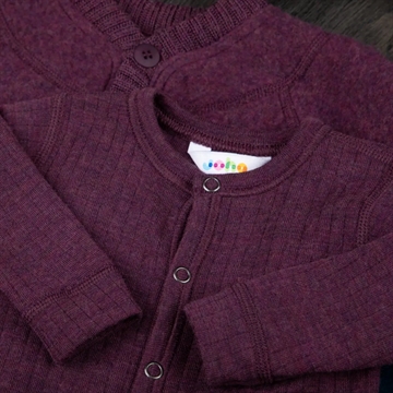 Joha Natdragt - Uld - 2-i-1 fod - Blomme