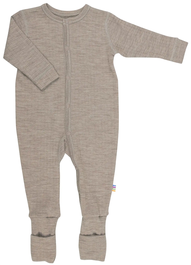 Joha Natdragt - Uld - 2-i-1 fod - Sesame Melange