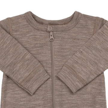 Joha Natdragt - Uld/Silke - Beige Melange