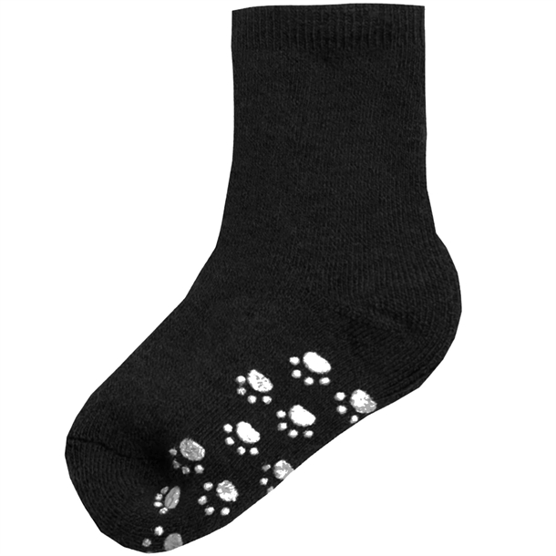 Joha Strømper Uld Kravlestrømper M. Anti Slip Sort