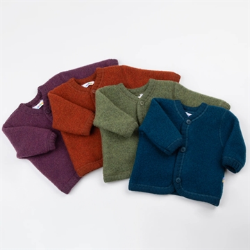 Joha Uld Cardigan - Mrk. turkis