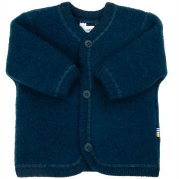 Joha Uld Cardigan - Mrk. turkis