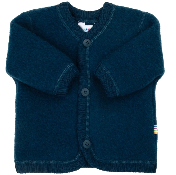 Joha Uld Cardigan - Mrk. turkis